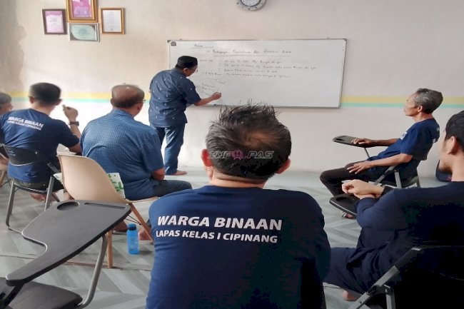 Lapas Kelas I Cipinang Kembangkan Budaya Berbagi Ilmu melalui PKBM Warga Mandiri