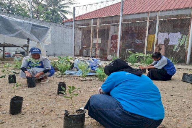 Kalapas Perempuan Ambon Dorong Partisipasi Warga Binaan dalam Program Ketahanan Pangan