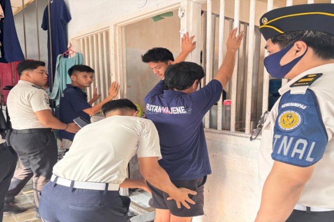 Sisir Hunian, Rutan Majene Tegaskan Komitmen Jaga Kondusivitas