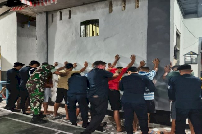 Sapu Bersih Celah Kerawanan, Lapas Wahai dan Koramil 1502-05/Wahai Pastikan Blok Hunian Zero Halinar
