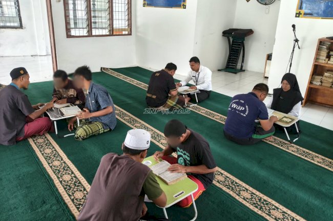 Inovasi SABILA Bantu Warga Binaan Lapas Labuhan Bilik Belajar Baca Al-Qur’an