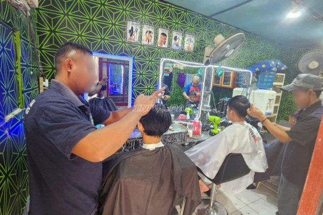 Lapas Pangkalpinang Asah Keterampilan Warga Binaan lewat Fresh Star Barber