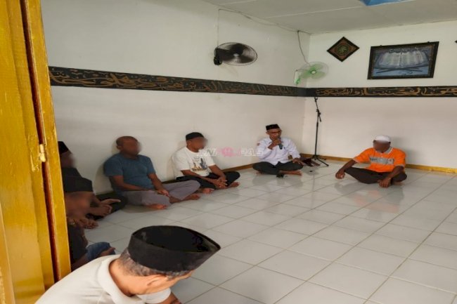 Lapas Tual Perkuat Mental dan Spritual Warga Binaan Muslim lewat Pembinana Rohani