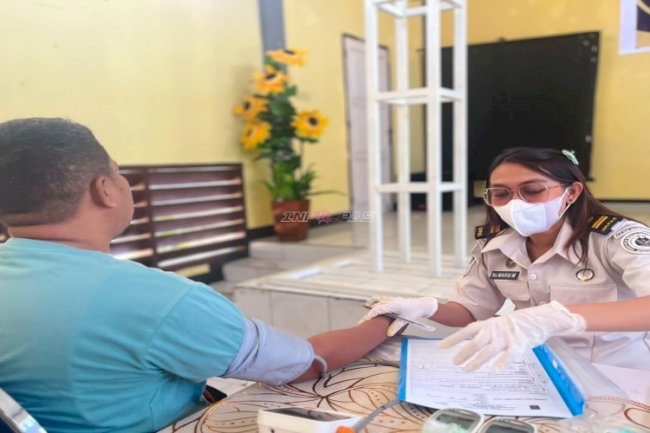 Tim Medis Lapas Tual Gelar Pemeriksaan Kesehatan Berkala bagi Warga Binaan