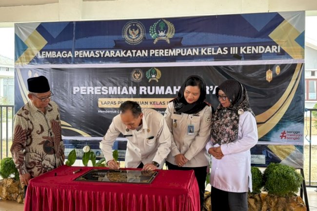 Kakanwil Ditjenpas Sultra Resmikan Rumah Qur’an di Lapas Perempuan Kendari, 149 Warga Binaan Siap Ikuti Pembinaan Keagamaan