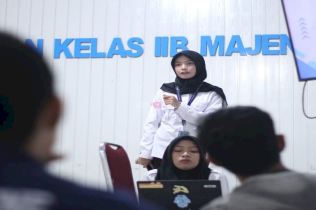 Warga Binaan Rutan Majene Antusias Sharing Ilmu Budidaya Perikanan dengan Peserta Magang