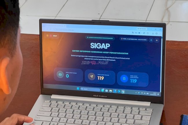 Wujudkan Tertib Administrasi, Lapas Kalabahi Luncurkan Inovasi SIGAP
