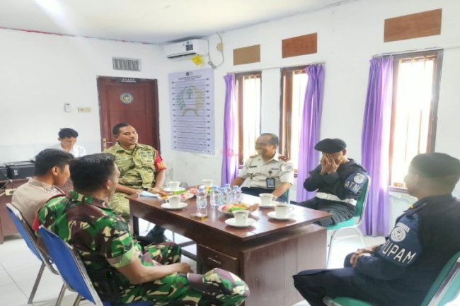 Perkuat Sinergi Kamtib, Lapas Geser Bangun Koordinasi Responsif bersama TNI-Polri 