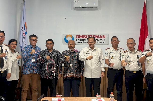 Perkuat Sinergi dengan Ombudsman, Kanwil Ditjenpas Sultra Dorong Layanan Pemasyarakatan Bersih dan Berkualitas
