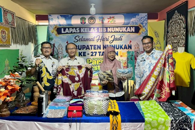 Kakanwil Ditjenpas Kaltim Dukung Pemasaran Produk Warga Binaan Lapas Nunukan di Paras Fest 2026