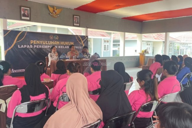 Lapas Perempuan Palu bersama Peradi Kota Palu Gelar Penyuluhan Hukum bagi Warga Binaan