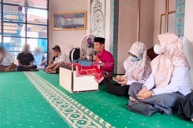 Rutan Marabahan Hadirkan Ceramah Tauhid dan Doa Selamat bagi Warga Binaan
