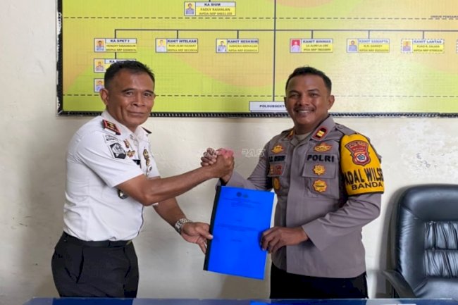 Perkuat Sinergi Pengamanan, Lapas Bandanaira Sepakati PKS dengan Polsek dan Posal Banda