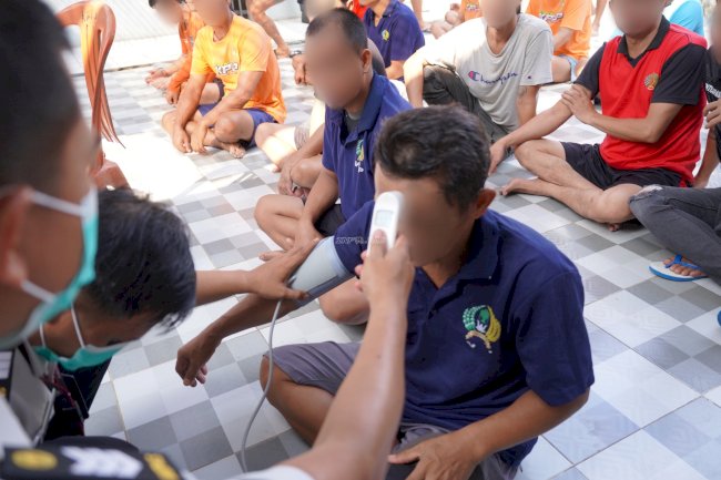 Lapas Narkotika Karang Intan Pantau Keamanan dan Kesehatan Warga Binaan lewat Sapa Kasih