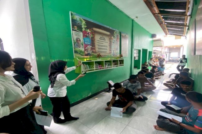 Lapas Wahai Evaluasi Pembelajaran Bahasa Inggris Warga Binaan lewat Fun Game Pass the Question