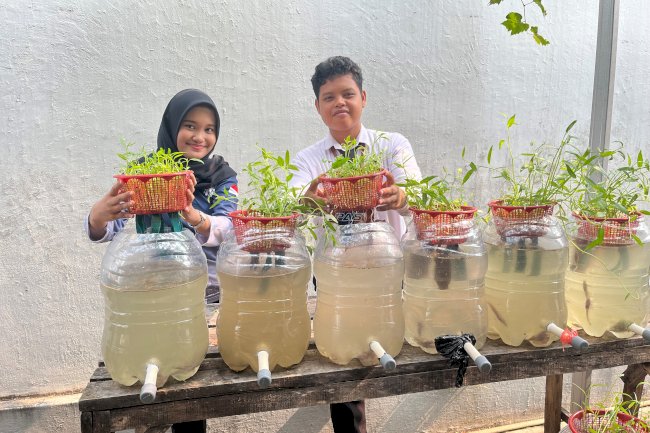 Optimalkan Pemanfaatan Lahan, Lapas Perempuan Pangkalpinang Kembangkan Budi Daya Lele Terpadu