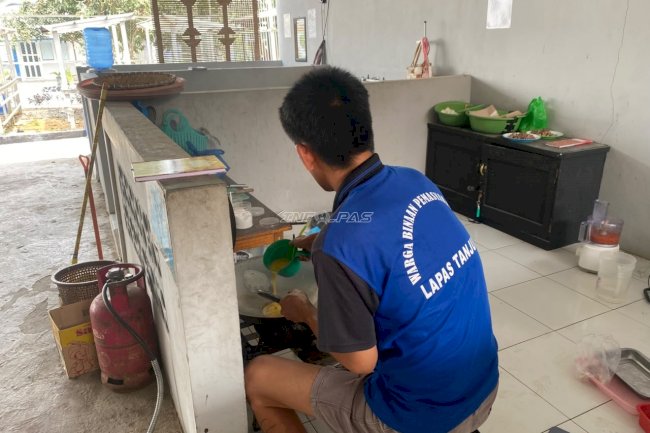 Belajar Tata Boga, Warga Binaan Lapas Tanjung Kembangkan Keterampilan Produktif