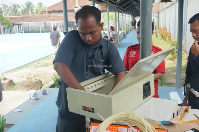 Cegah Handphone Ilegal, Lapas Tanjungpandan Pasang Jammer dan Tambah 28 Wartelsuspas