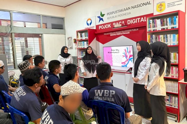Cegah Penyakit Tidak Menular, Rutan Barabai Gelar Penyuluhan Hipertensi