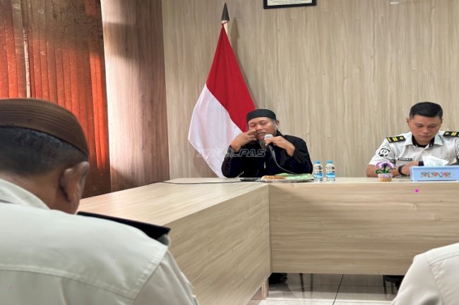 Majelis Taklim At-Taubah Bapas Ambon Gelar Tausiah, Perkuat Fondasi Spiritual Petugas