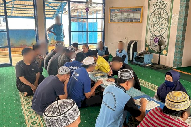 Rutan Marabahan Gandeng Kemenag Batola, Bimbing Warga Binaan Baca Al-Qur’an
