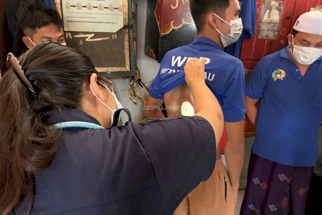Tak Menunggu Keluhan, Rutan Rantau Jemput Bola Periksa Kesehatan Warga Binaan