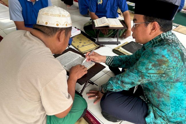 Belajar Al-Qur’an, Warga Binaan Rutan Rantau Bangun Harapan Baru