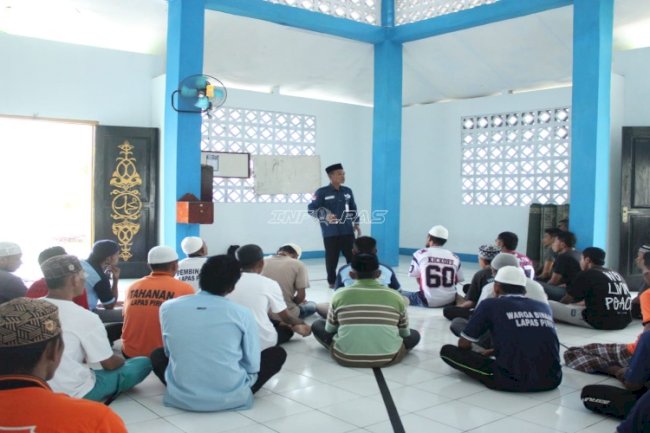 Lapas Piru dan Kemenag Kab. SBB Hadirkan Ruang Refleksi Keagamaan bagi Warga Binaan Muslim