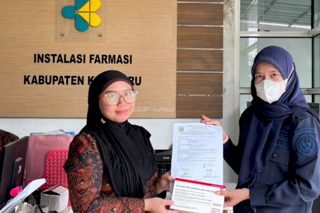 Lapas Kotabaru Terima Bantuan Obat TPT untuk Dukung Pencegahan Tuberkulosis