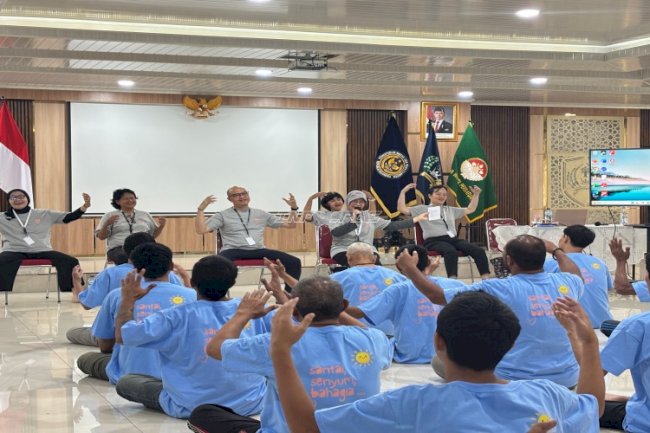 Lapas Kelas I Cipinang Lanjutkan Pembinaan KSH, Perkuat Ketenangan dan Pengelolaan Diri Warga Binaan