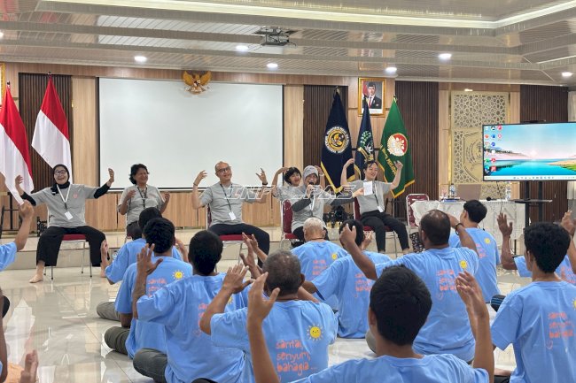 Lapas Cipinang Dampingi Warga Binaan Latih Ketenangan dan Pengelolaan Diri