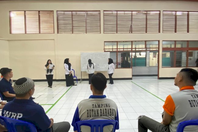 Kuis Kesehatan di Rutan Barabai, Edukasi Warga Binaan tentang Hidup Sehat