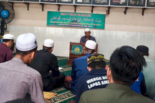 Perkuat Literasi Al-Qur’an, Lapas Amuntai Bekali Warga Binaan Ilmu Tajwid dan Bahasa Arab