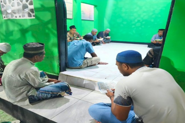Wujud Syukur Turunnya Hujan, Warga Binaan Lapas Wahai Gelar Yasinan dan Ibadah Virtual