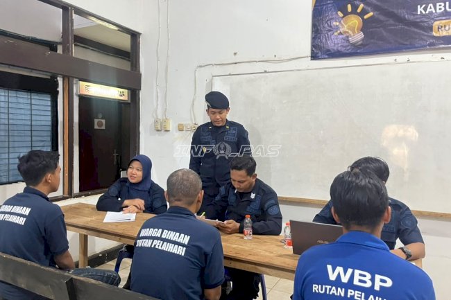 Petakan Kebutuhan Pembinaan, Rutan Pelaihari bersama Bapas Banjarmasin Asesmen 47 Warga Binaan