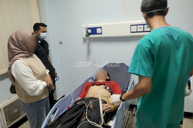 Lapas Tanjung Gerak Cepat Tindak Lanjuti Keluhan Kesehatan Warga Binaan