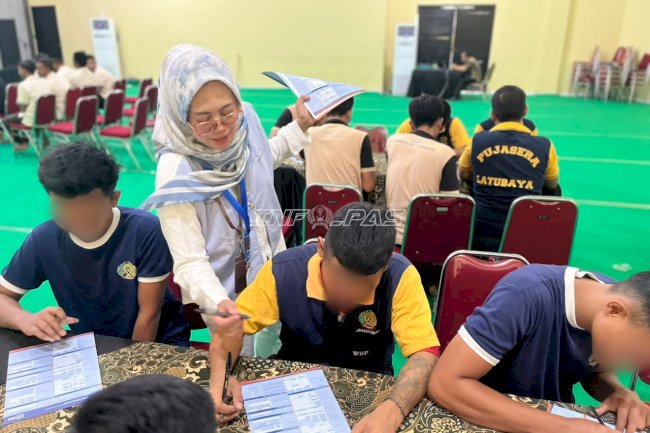 Lapas Surabaya Fasilitasi Pembukaan Rekening bagi 33 Warga Binaan