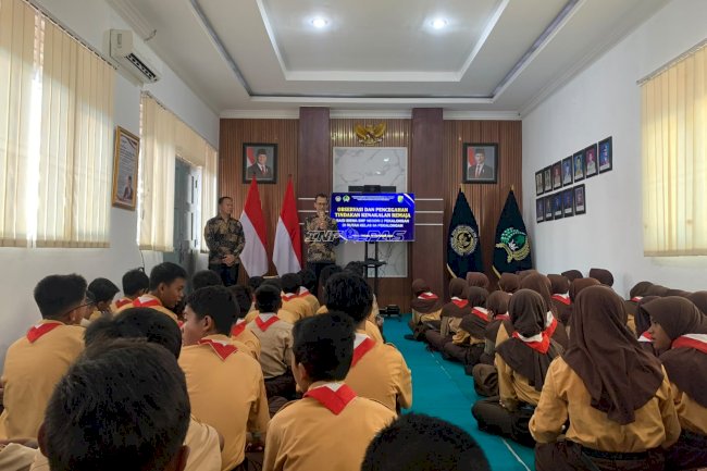 Rutan Pekalongan Edukasi 150 Siswa SMPN 2 tentang Kenakalan Remaja