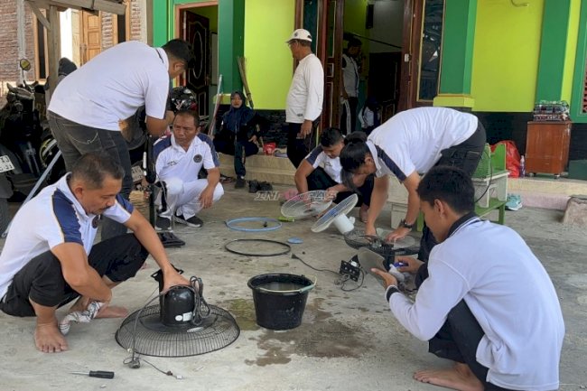 Lapas Brebes Tebar Kebaikan lewat Aksi Sosial serta Bantuan Iqra dan Juz Amma