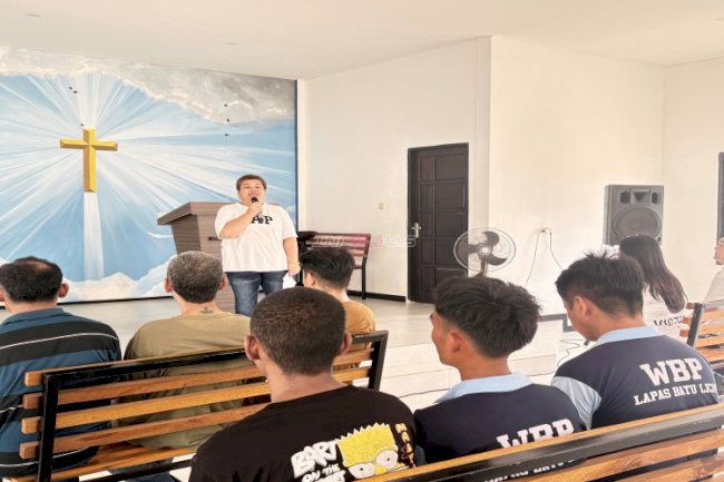 Sinergi Lapas Batulicin dan GMS Batulicin Hadirkan Sukacita lewat Bingkisan Buah