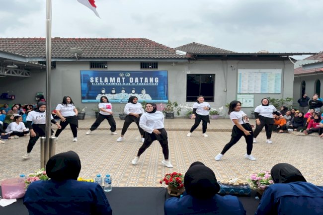 Asah Minat dan Bakat, Lapas Perempuan Pangkalpinang Gelar Kegiatan Rekreasional bagi Warga Binaan