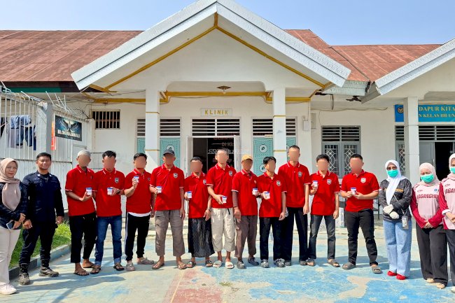 Cegah Penyalahgunaan Narkoba, Rutan Unaaha Tes Urine Pegawai dan Warga Binaan