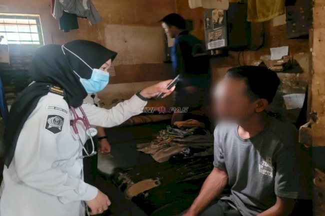Petugas Lapas Tanjung Turun Langsung Pantau Kondisi dan Kebutuhan Warga Binaan