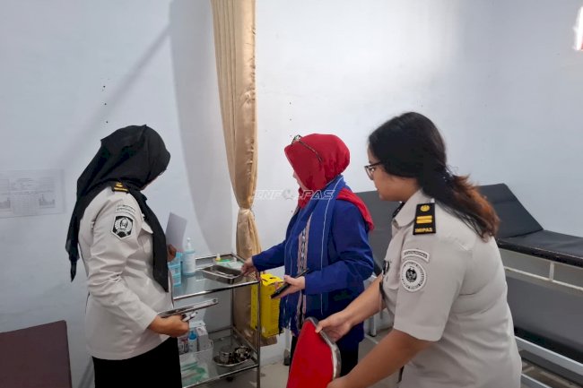 Optimalkan Pelayanan Kesehatan, Klinik Pratama Lapas Perempuan Ambon Jalani Survei Akreditasi