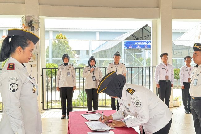 Lapas Perempuan Kendari Deklarasikan Getting to Zero Halinar