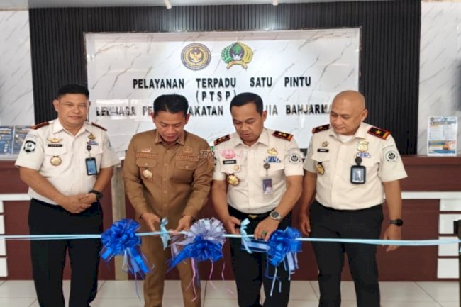 Lapas Banjarmasin Perkuat Pembinaan dan Pelayanan Publik lewat Peresmian Tiga Fasilitas