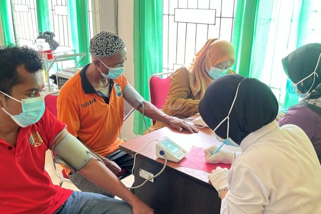 Pemeriksaan Rutin, Wujud Kepedulian Lapas Batulicin terhadap Kesehatan Warga Binaan