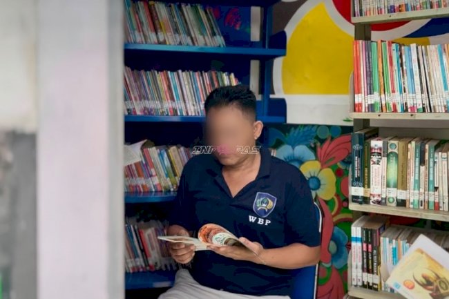 Dari Perpustakaan Menuju Kemandirian, Buku Pengolahan Lele Jadi Favorit Warga Binaan Lapas Kotabaru