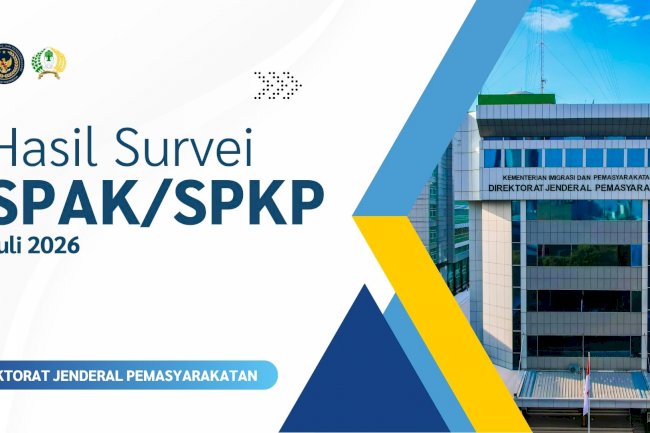 Hasil Survei SPAK/SPKP Ditjenpas Periode Juli 2026