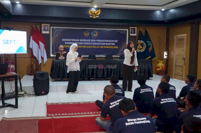 Rutan Pandeglang dan Mahasiswa PPL UIN SMH Banten Gelar Seminar Terapi SEFT bagi Warga Binaan